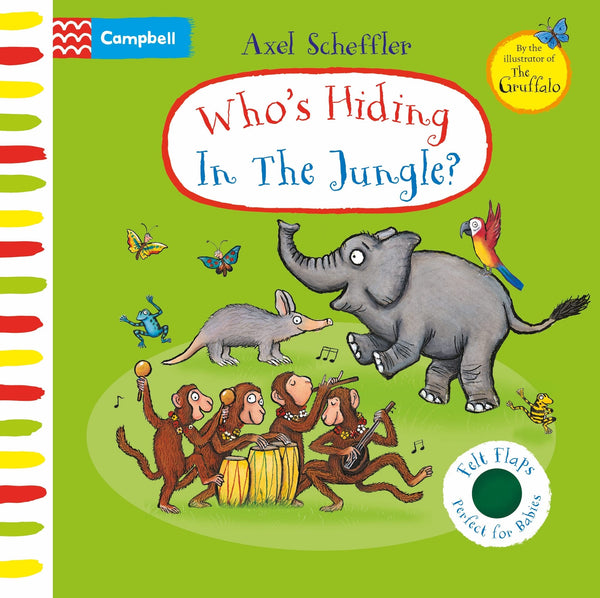 Who's Hiding In The Jungle? - Board book