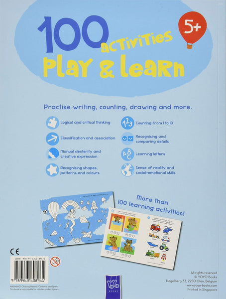 100 Activities Play & Learn - Paperback