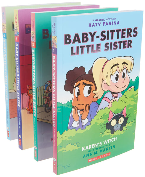 The Babysitters Little Sister Graphic Novels #1 To #4 - Paperback