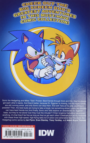 Sonic the Hedgehog: Sonic & Tails: Best Buds Forever - Paperback