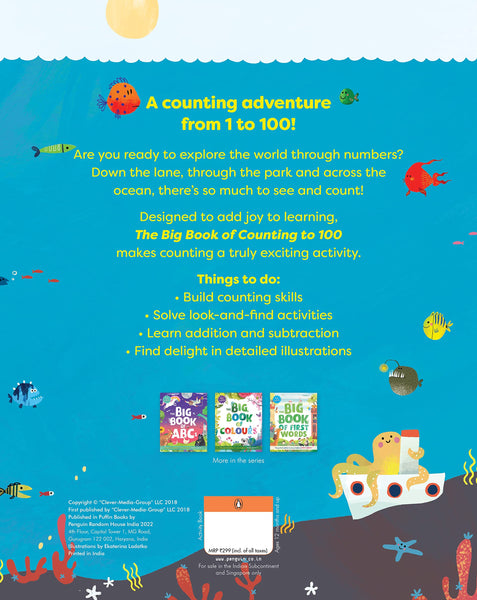 The Big Book of Counting to 100 (Fun Activities, Look and Find, First Words, Counting) - Hardback