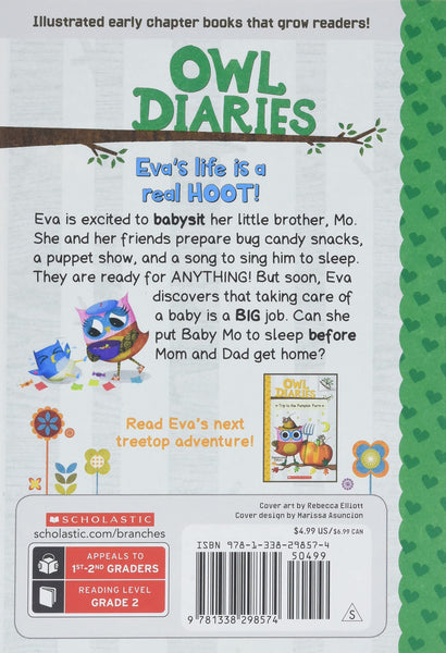 Owl Diaries #10 : Eva and Baby Mo (New) - Paperback