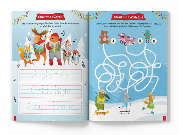 Christmas Activity Book For Children - Paperback