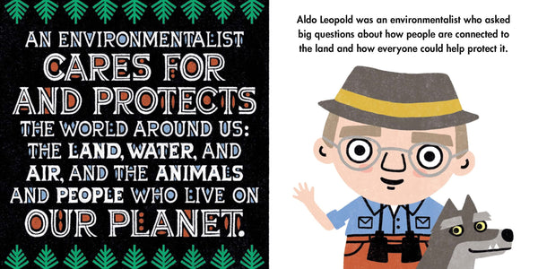 Big Ideas for Little Environmentalists : Preservation with Aldo Leopold - Board Book