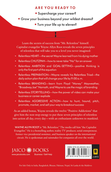 The Power Of Relentless - Paperback