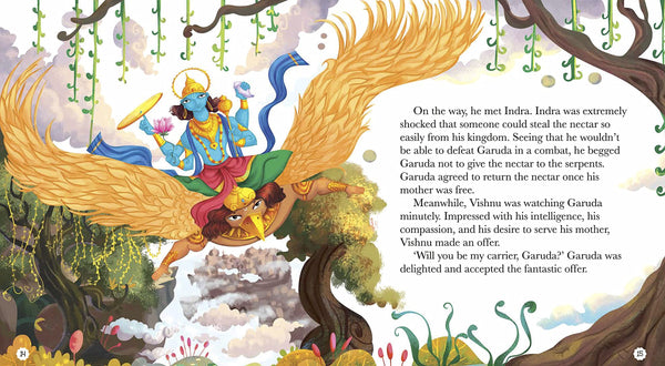 Vehicles Of Gods : Vishnu And Garuda The Eagle - Paperback