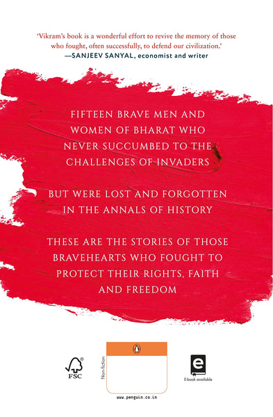 Bravehearts Of Bharat : Vignettes From Indian History - Hardback