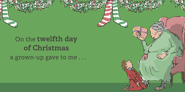 Roald Dahl : On the First Day of Christmas - Board Book