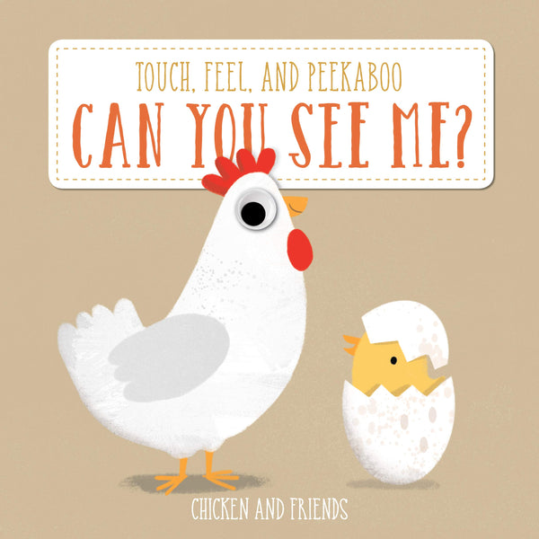 Touch, Feel and Peekaboo : Can you see me? - Board Book