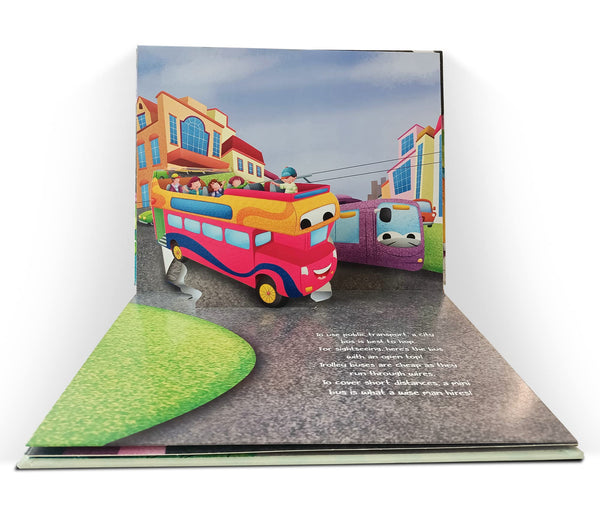 Pop-up Transport : Bus - Paperback