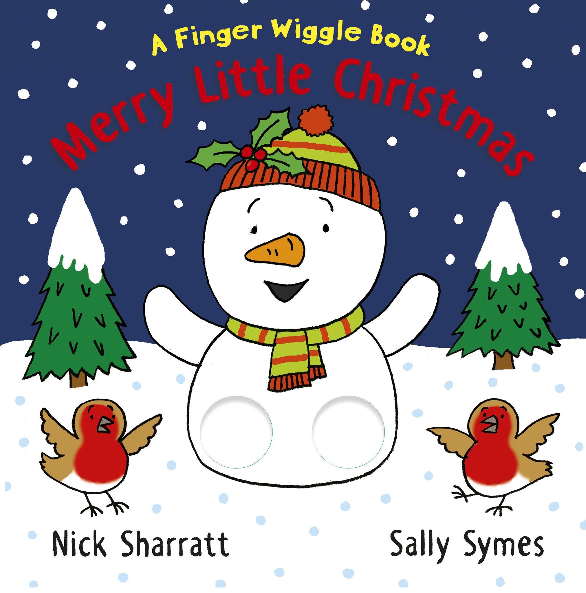 A Finger Wiggle Book : Merry Little Christmas - Board Book