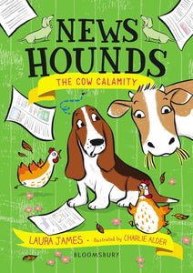 News Hounds #3 : The Cow Calamity - Paperback