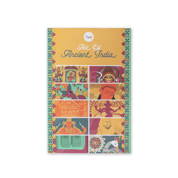 Art Of Ancient India - A Book To Empower The Knowledge Of Various Indian Art Forms (With 10 Activity Sheets And 20 Greeting Cards - Hardback - Hardback