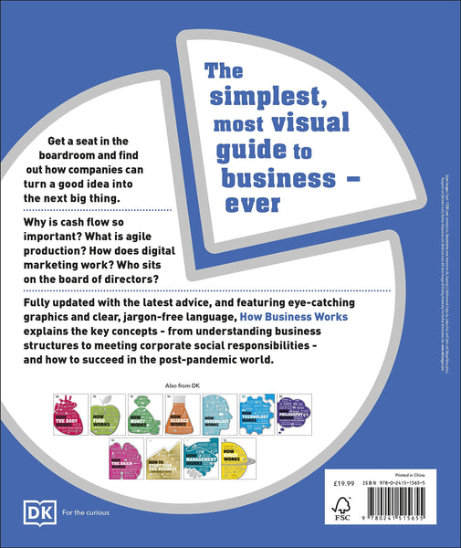 How Business Works : The Facts Visually Explained - Hardback