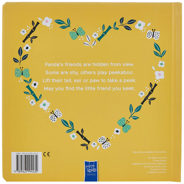 Panda Plays Peekaboo - Board Book