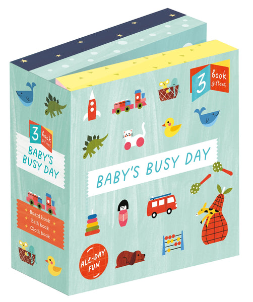 Baby's Busy Day : 3 Books Gift Set - Board Book