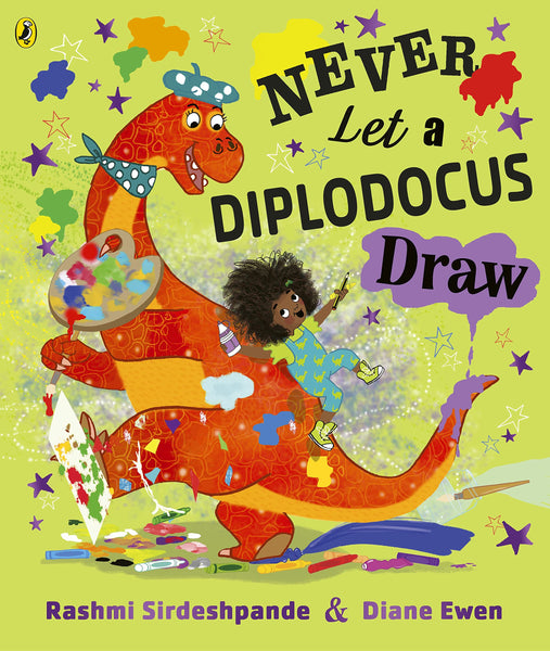Never Let a Diplodocus Draw - Paperback