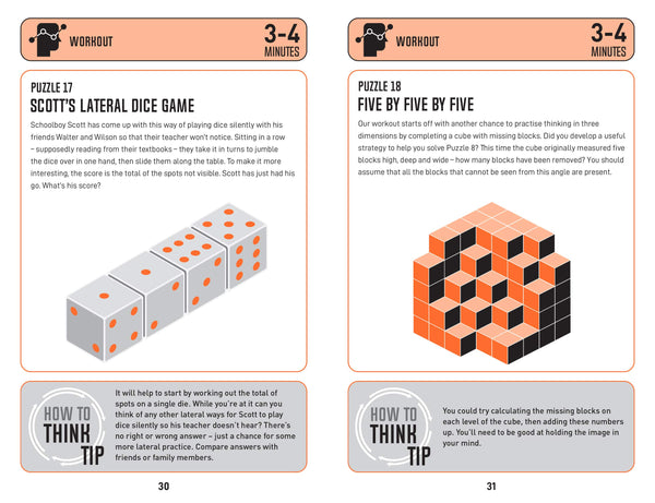 How to Think - Lateral Thinking Puzzles: Brain-training puzzles to help you think inventively - Paperback