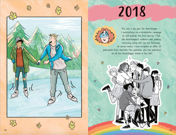 The Heartstopper Yearbook - Hardback