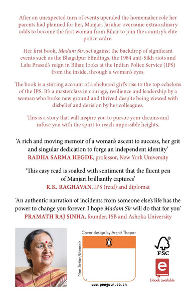 Madam Sir : The Story of Bihar's First Lady IPS Officer - Paperback