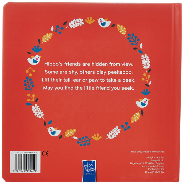 Hippo Plays Peekaboo - Board Book