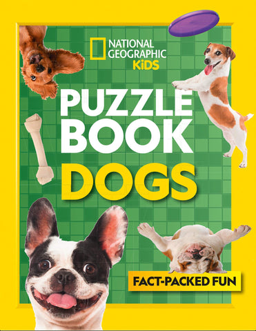 National Geographic Kids : Puzzle Book Dogs - Paperback