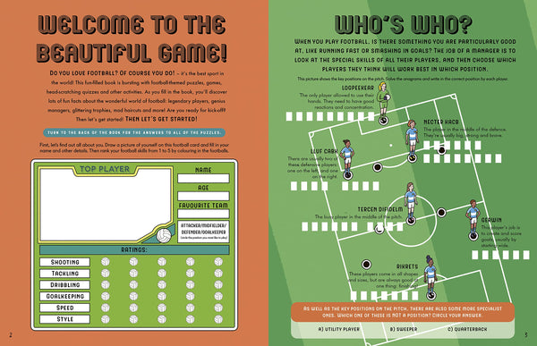 Football Fantastic Activity Book - Paperback