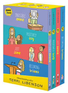 Emmie & Friends 4-Book Box Set : Invisible Emmie, Positively Izzy, Just Jaime, Becoming Brianna - Paperback