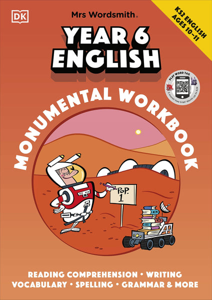 Mrs Wordsmith Year 6 English Monumental Workbook, Ages 10–11 (Key Stage 2) - Paperback