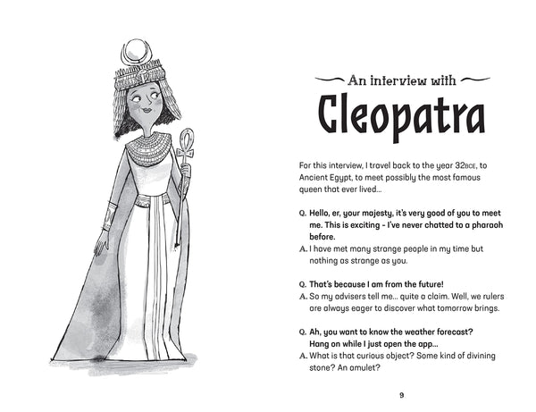 Interview with Cleopatra & Other Famous Rulers - Paperback