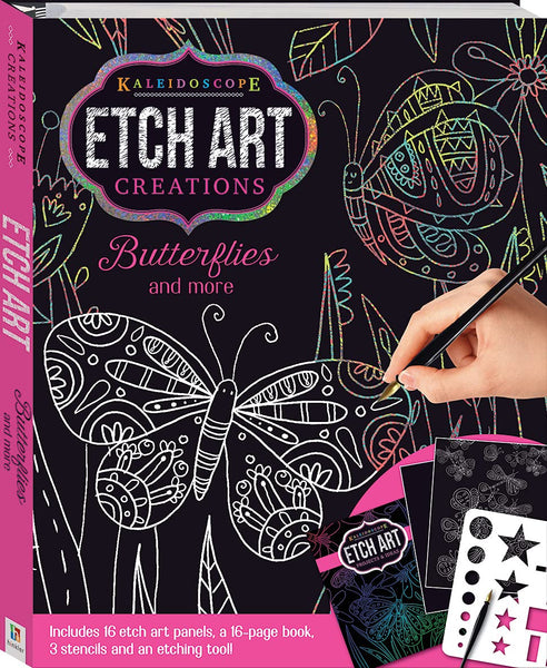 Kaleidoscope Etch Art Creations : Butterflies and More - Paperback