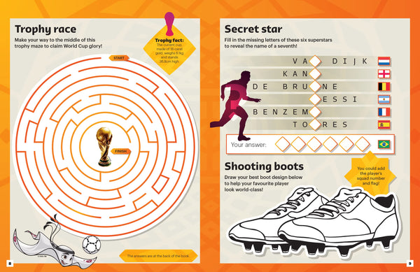 FIFA World Cup 2022 Kids Activity Book - Paperback