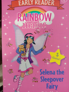 Rainbow Magic Early Readers #8 : Selena The Sleepover Fairy - Paperback