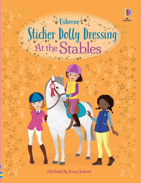Sticker Dolly Dressing At The Stables - Paperback