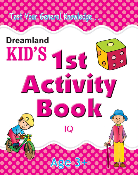 IQ Kid's Activity Book Age 3+ - 1st Activity Book - Paperback