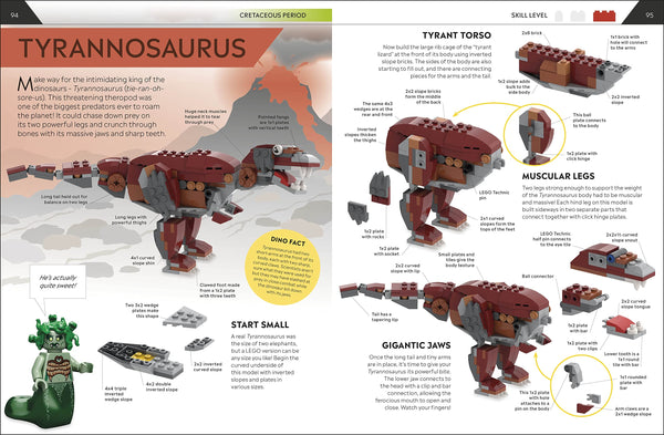 How To Build Lego Dinosaurs - Hardback