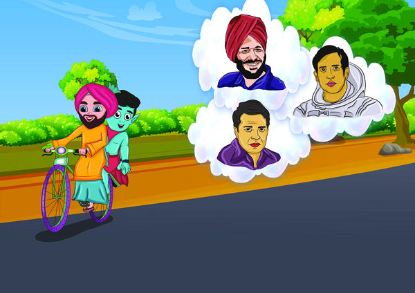 Wadiya Singh Visits Punjab -H/E - Paperback