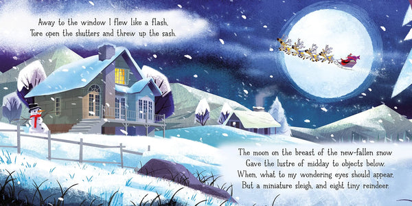 Twas the Night Before Christmas (Little Board Books) - Board Book