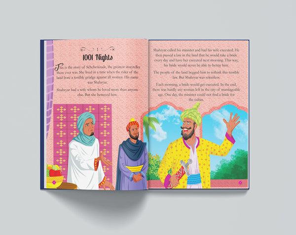 The Arabian Nights : Illustrated Book For Children - Paperback