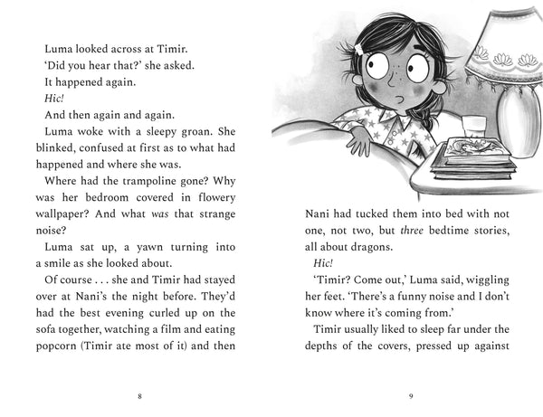 Luma And The Hiccupping Dragon - Paperback
