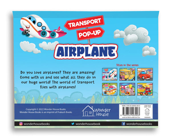 Pop-Up Transport : Airplane - Paperback