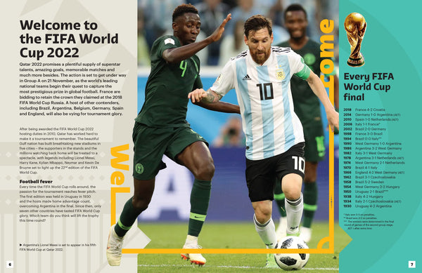 Fifa World Cup 2022 Fact File - Hardback