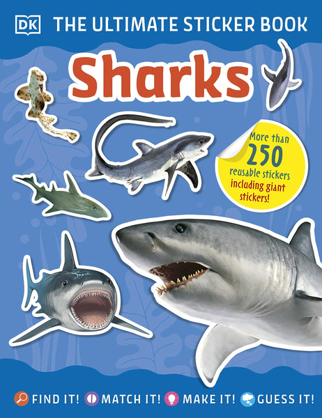 Ultimate Sticker Book Sharks - Paperback