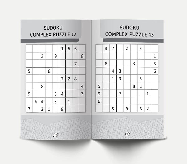 Sudoku - Brain Games For Smart Minds Level 3 Complex - Paperback