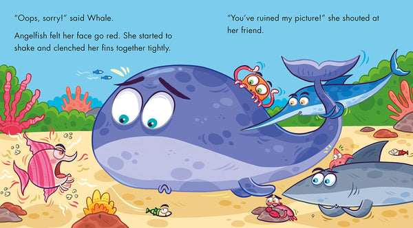 Emotion Ocean : Angelfish Feels Angry - Hardback