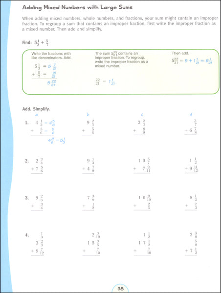 Math Skills: Grade #6 - Paperback