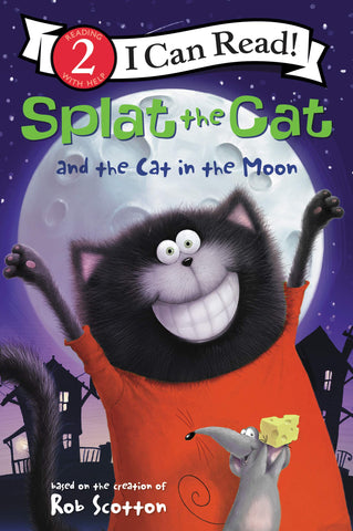 I Can Read Level #2 : Splat the Cat and the Cat in the Moon - Paperback
