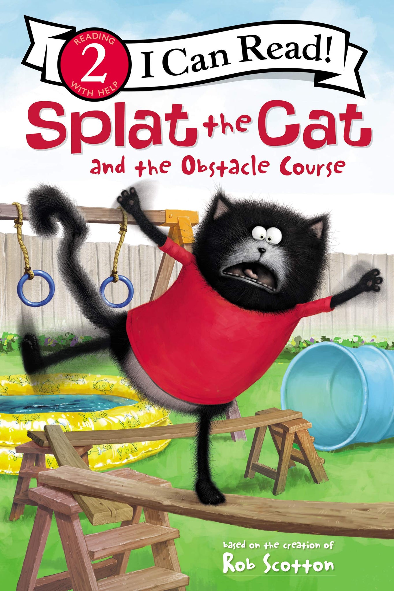 I Can Read Level #2 : Splat the Cat and the Obstacle Course - Paperback