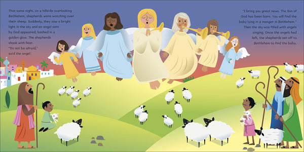 The Christmas Story: Experience the magic of the first Christmas - Boardbook