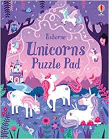 Usborne Unicorns Puzzle Pad - Paperback